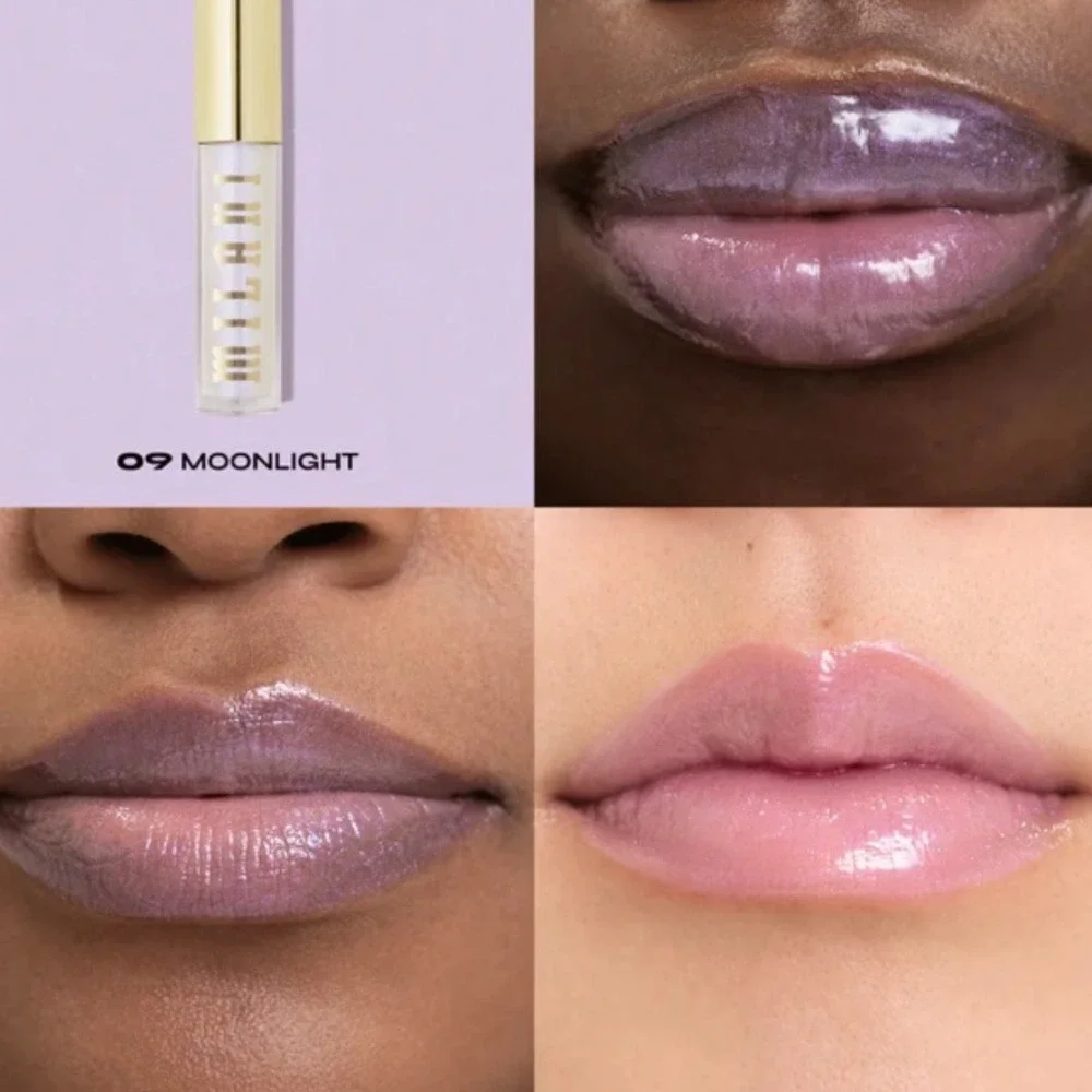 Milani Keep It Full Nourishing Lip Plumper Gloss 0.13oz 09 Moonlight Translucent